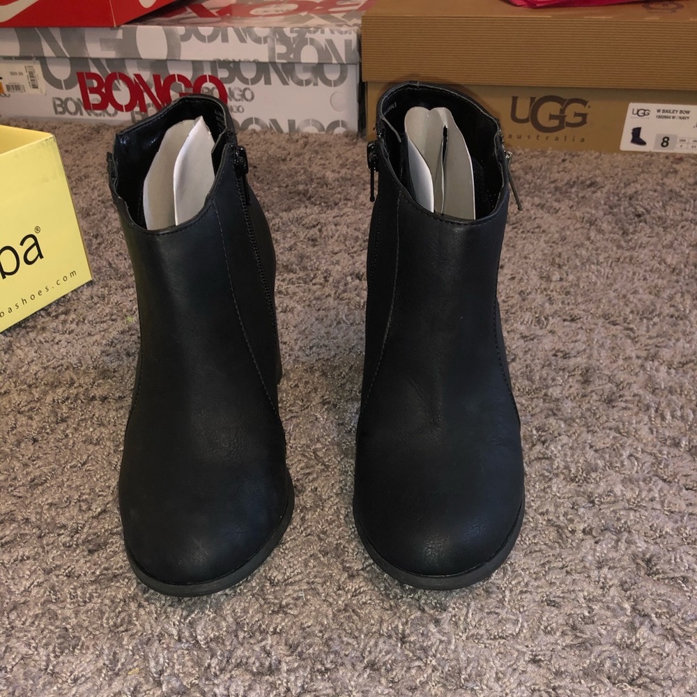 Black booties